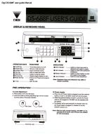 DS-688F user guide